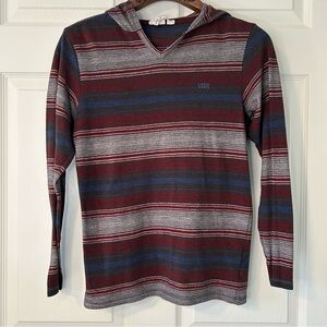 Youth XL Vans Heritage Lightweight Hooded Long Sleeve Shirt